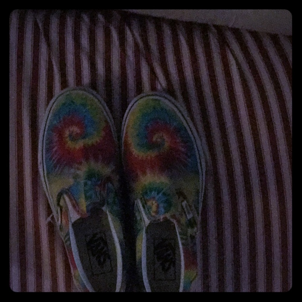 Rainbow shoes